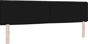 vidaXL Κεφαλάρι Μαύρο 180 cm ύφασμα