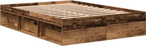 vidaXL Πλαίσιο κρεβατιού χωρίς στρώμα 160x200 εκ. Επεξεργασμένο Ξύλο