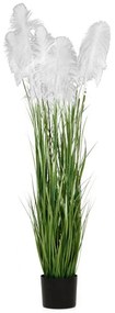 Φυτό Pampas 85074 20x180cm Green-White Πλαστικό