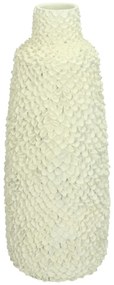 Βάζο ArteLibre Ιβουάρ Polyresin 12.7x12.7x30.7cm-05153175