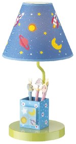 Φωτιστικό Επιτραπέζιο Space MT120181 Multi Metal, Fabric