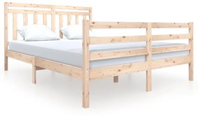 ΠΛΑΙΣΙΟ ΚΡΕΒΑΤΙΟΥ 150 X 200 ΕΚ. ΑΠΟ ΜΑΣΙΦ ΞΥΛΟ 5FT KING SIZE 3100659