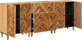 vidaXL Ντουλάπες Αποθήκευσης 3 τμχ. 60 x 33,5 x 75 εκ.