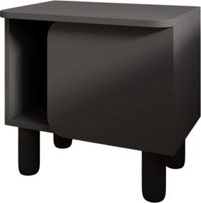 Κομοδίνο Ανθρακί OFOR 50x30x48.6