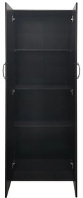 Ντουλάπα δίφυλλη Athos pakoworld σε wenge απόχρωση 60x42x180εκ