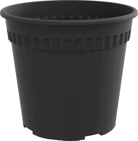 vidaXL Γλάστρες φυτών 6 pcs Μαύρο Ø 17 x 14 εκ Πλαστικό