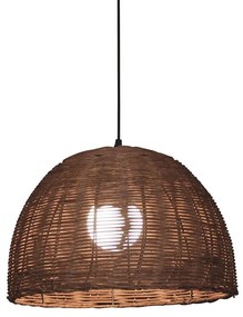 Φωτιστικό Οροφής 77-3613 ΗΜ6 Saman 38 Brown - Black Homelighting Bamboo