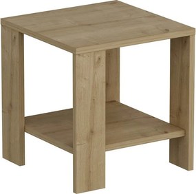 Βοηθητικό Τραπεζάκι (40x40x42) A-G Midi Yan 362ANT1109 Oak