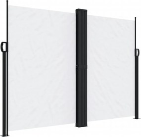 vidaXL Σκίαστρο Πλαϊνό Συρόμενο Λευκό 180 x 600 εκ.