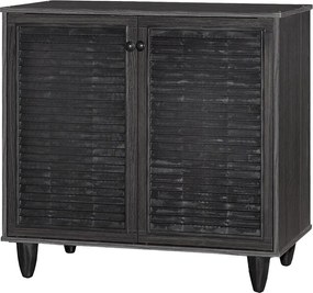 Παπουτσοθήκη-ντουλάπι Ronan pakoworld χρώμα wenge 70.5x35x66εκ