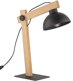 Φωτιστικό Επιτραπέζιο Oslo 5346 42x18x52cm 1xE27 15W Natural-Black TK Lighting