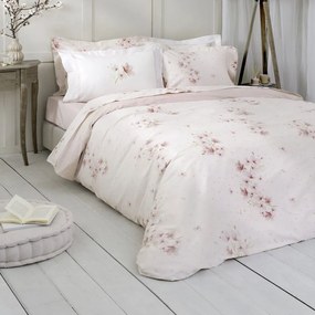 Σεντόνια Forget Me Not (Σετ 4τμχ) Pink Nima Υπέρδιπλo 240x270cm 100% Βαμβακοσατέν