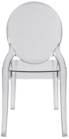 ΚΑΡEΚΛΑ ΑΚΡΥΛΙΚΗ ΔΙΑΦΑΝΗ ARAMIS HM0170 42,5x52x89,5 εκ.
