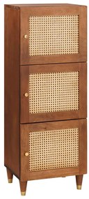 vidaXL Ψηλή Πολυθρόνα Καφέ 40 x 33.5 x 110 εκ