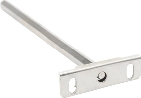 vidaXL Πλωτά στηρίγματα ραφιών 12 τεμ. Ø12x200 χιλ. Ανθρακοχάλυβας