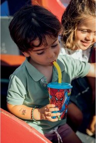 Κούπα με Καλαμάκι με Spider-Man CZ11366 430 ml