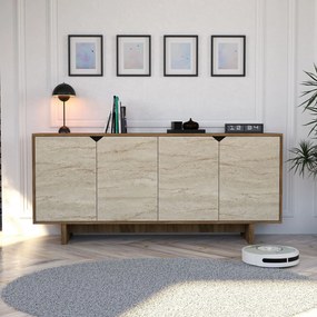 Console Istemi - Walnut, Travertine Walnut
Travertine