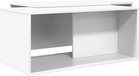 vidaXL Σετ Τραπεζιού Για Καφέ 2 pcs Λευκό 90 x 48 x 40 εκ