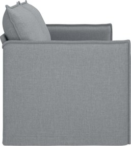 vidaXL Καναπές Ανοιχτό γκρι