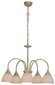 Φωτιστικό Οροφής 77-3246 1012-5P Kup Beige Homelighting Metal, Glass