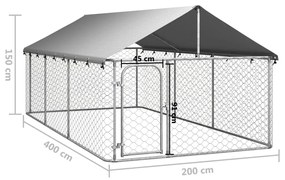 ΚΛΟΥΒΙ ΣΚΥΛΟΥ ΕΞΩΤΕΡΙΚΟΥ ΧΩΡΟΥ 400 X 200 X 150 ΕΚ. ΜΕ ΣΤΕΓΑΣΤΡΟ 171499