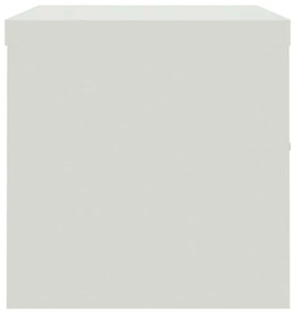 Αρχειοθήκη Αν. Γκρι 90 x 40 x 40 εκ. Ατσάλινη - Γκρι