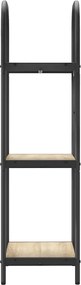 vidaXL Ράφι Βιβλίων Δρύς Sonoma 40 x 30 x 109 εκ Επεξεργασμένο ξύλο