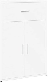 vidaXL Βοηθητικά Ντουλάπια 2 τεμ. Λευκό 60x30x84 εκ. Επεξεργ. Ξύλο