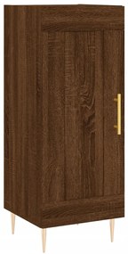 vidaXL Ντουλάπι Καφέ Δρυς 34,5 x 34 x 90 εκ. Επεξεργασμένο Ξύλο