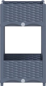 vidaXL Ζαρντινιέρα 40 x 40 x 71 εκ. από Πολυπροπυλένιο