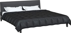 vidaXL Κουβέρτα ολόκληρου του χρόνου Μαύρο 200 x 200 cm