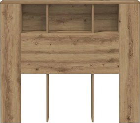 vidaXL Ντουλάπι κεφαλάρι Δρυς τεχνίτης 120x19x104,5 cm