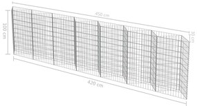 ΣΥΡΜΑΤΟΚΙΒΩΤΙΟ ΤΟΙΧΟΣ 450X30X100 ΕΚ. ΑΠΟ ΓΑΛΒΑΝΙΣΜΕΝΟ ΧΑΛΥΒΑ 143571