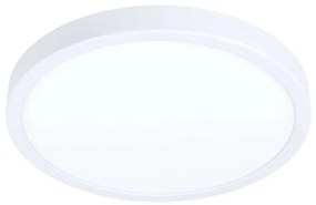 Φωτιστικό Οροφής-Πλαφονιέρα Fueva-Z 98843 28,5x2,8cm Dimmable Led 19,5W White Eglo Ατσάλι,Πλαστικό