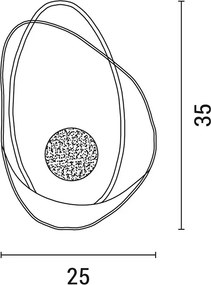 Απλίκα Τοίχου LED Eurolamp 144-55002