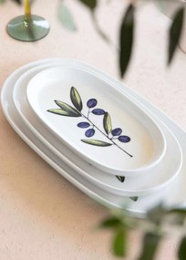 Service Plate Set (4 Pieces) OVS0020 Multicolor