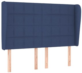 ΚΡΕΒΑΤΙ BOXSPRING ΜΕ ΣΤΡΩΜΑ ΜΠΛΕ 140X200 ΕΚ. ΥΦΑΣΜΑΤΙΝΟ 3127971