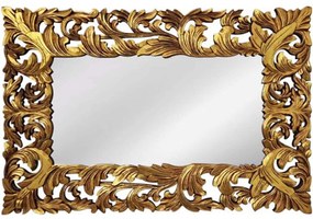 Καθρέπτης Τοίχου Mirroki 667-4039-A 120x90cm Gold Artekko Ξύλο