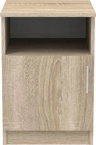 Κομοδίνο Galdi pakoworld σε sonoma απόχρωση 40x45x60εκ