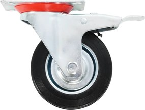 vidaXL Ρόδες Περιστρεφόμενες 16 τεμ. 100 χιλ.