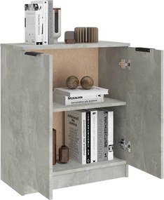 vidaXL Ντουλάπι Γκρι Σκυροδέματος 60 x 30 x 70 εκ. Επεξεργασμένο Ξύλο