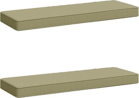 vidaXL Μαξιλάρια Πάγκου 2 Τεμαχίων VUGHT 2 pcs 100% Πολυεστέρας
