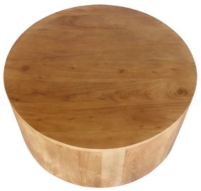 TULUM COFFEE TABLE ΦΥΣΙΚΟ 80x80xH35cm