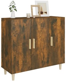 vidaXL Ντουλάπι Καπνιστή Δρυς 90x34x80 εκ. Επεξεργασμένο Ξύλο