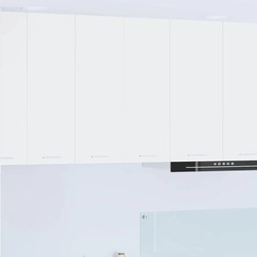 vidaXL Κρεμαστό ντουλάπι Λευκό 60 x 31 x 80 εκ. Επεξεργασμένο ξύλο