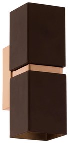 Φωτιστικό Τοίχου Led Passa 95379 Brown Eglo Metal