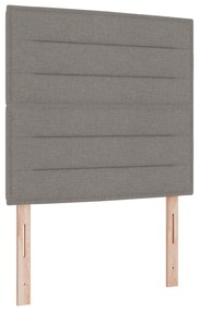 vidaXL Κρεβάτι με Στρώμα  Ταπαου 80x200 εκ Fabric