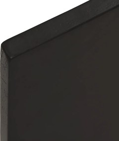 vidaXL Πάγκος Μπάνιου Σκούρο Καφέ 60x50x2 εκ. Επεξ. Μασίφ Ξύλο