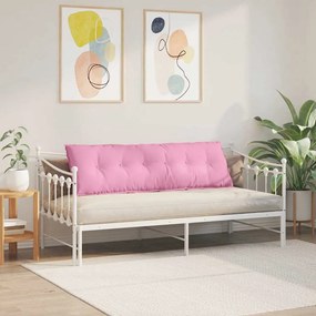 vidaXL Μαξιλάρι Πλάτης Ροζ 160 x 19 x 50 εκ ύφασμα