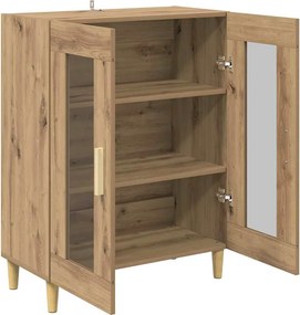vidaXL Πλαϊνό γραφείο Artisan Oak 69,5 x 34 x 90 εκ.